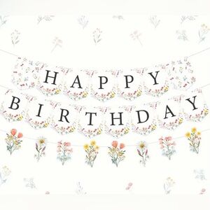 📦 SALE | TEMU | Happy Birthday Banner